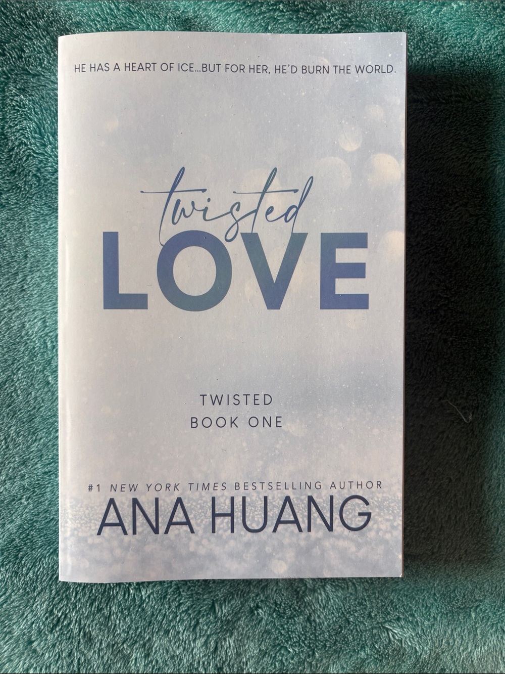 Twisted Love by Ana Huang - Soft Blue Cover